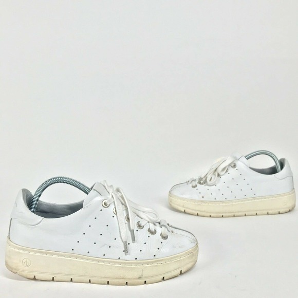 rag & bone Shoes - rag & bone Linden White Leather Platform Sneaker Athletic Shoes • Women's 8.5
